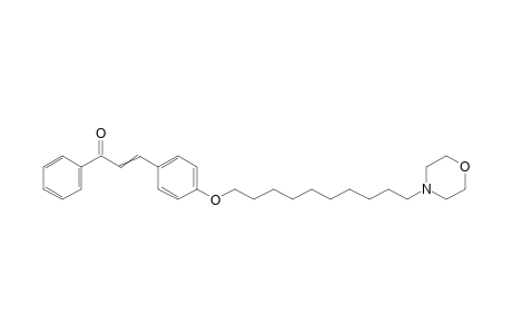 4-(10-morpholinodecoxy)chalcone