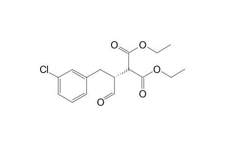 (R)-diethyl 2-(1-(3-chlorophenyl)-3-oxopropan-2-yl)malonate