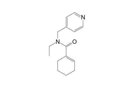 N-Ethyl-N-(4-picolyl)-cyclohexene-1-carboxamide
