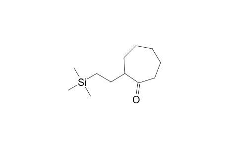 2-(2-trimethylsilylethyl)-1-cycloheptanone