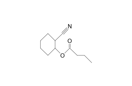 trans-2-Butyryloxy-cyclohexanecarbonitrile