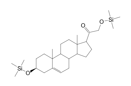 Bis(trimethylsilyl)derivative of 3.beta.,21-dihydroxypregn-5-en-20-one