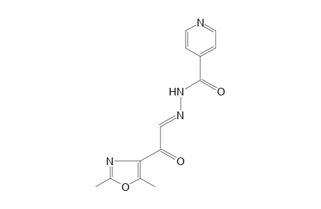 ISONICOTINIC ACID, [(2,5-DIMETHYL-4-OXAZOLYL)OXOETHYLIDENE]HYDRAZIDE