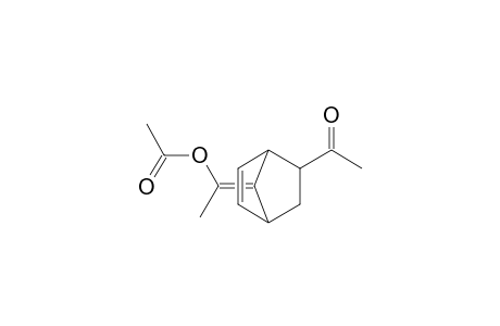 2-endo-Acetyl-7-(.alpha.-acetoxyethylidene)bicyclo[2.2.1]-5-heptene