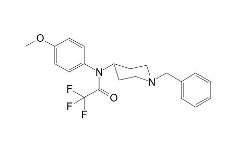 2,2,2-Trifluoro-N-(4-methoxyphenyl)-N-(1-benzylpiperidin-4-yl)acetamide