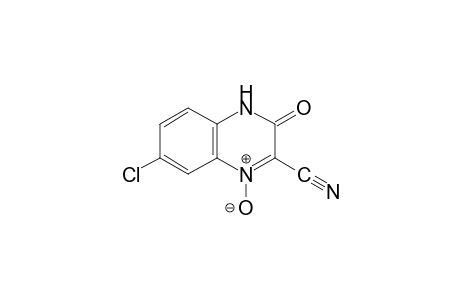 7-CHLORO-3,4-DIHYDRO-3-OXO-2-QUINOXALINECARBONITRILE, 1-OXIDE