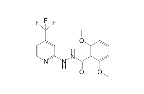 Benzhydrazide, 2,6-dimethoxy-N2-(4-trifluoromethyl-2-pyridyl)-