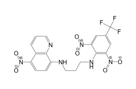 N~1~-[2,6-dinitro-4-(trifluoromethyl)phenyl]-N~3~-(5-nitro-8-quinolinyl)-1,3-propanediamine