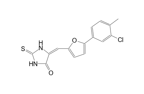 4-imidazolidinone, 5-[[5-(3-chloro-4-methylphenyl)-2-furanyl]methylene]-2-thioxo-, (5E)-