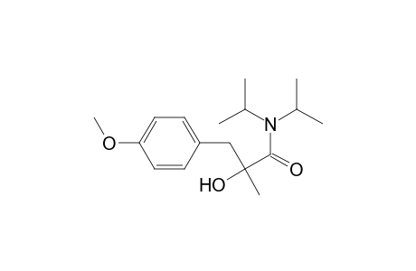N,N-Diisopropyl-2-hydroxy-2-methyl-3-(4-methoxyphenyl) propanamide