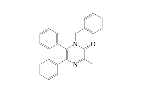 1-Benzyl-3-methyl-5,6-diphenyl-2(1H)-pyrazinone