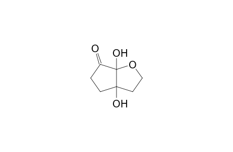 1,5-Dihydroxy-2-oxabicyclo[3.3.0]octane-8-one