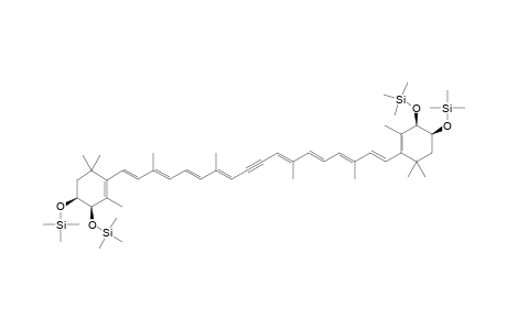 Trimethyl-[(1S,2R)-3,5,5-trimethyl-4-[(1E,3E,5E,7E,11E,13E,15E,17E)-3,7,12,16-tetramethyl-18-[(3R,4S)-2,6,6-trimethyl-3,4-bis(trimethylsilyloxy)cyclohexen-1-yl]octadeca-1,3,5,7,11,13,15,17-octaen-9-ynyl]-2-trimethylsilyloxy-cyclohex-3-en-1-yl]oxy-silane