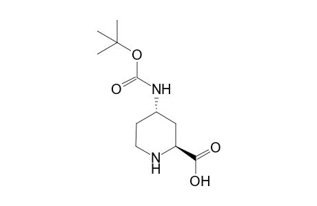 (2S,4S)-4-(tert-butoxycarbonylamino)pipecolinic acid