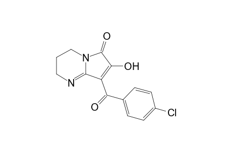 8-(4-Chlorophenoyl)-2,3,4,5-tetrahydro-7-hydroxy-6H-pyrrolo[1,2-a]pyrimidin-6-one