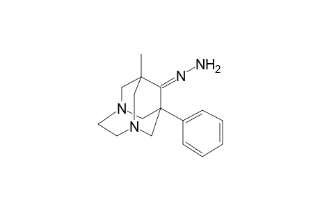 1-Methyl-8-phenyl-3,6-diazahomoadamantan-9-one hydrazone