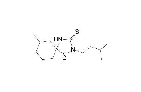 2-isopentyl-7-methyl-1,2,4-triazaspiro[4.5]decane-3-thione