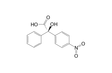 (R).alpha.-(Hydroxycarbonyl)-.alpha.-(p-nitrophenyl)benzylic alcohol