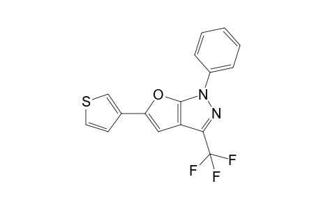 1-Phenyl-5-(thiophen-3-yl)-3-(trifluoromethyl)-1H-furo[2,3-c]pyrazole