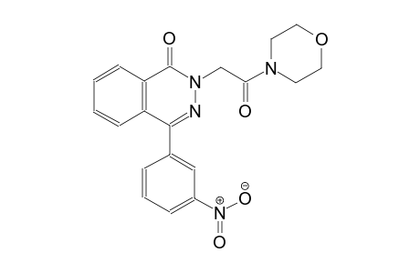 2-[2-(4-morpholinyl)-2-oxoethyl]-4-(3-nitrophenyl)-1(2H)-phthalazinone