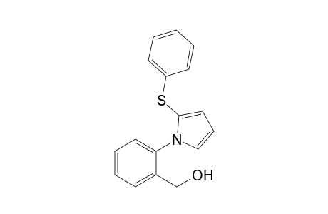 2-Phenylthio-N-(2-hydroxymethylphenyl)pyrrole
