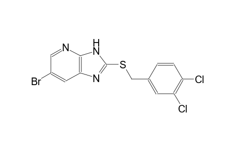 6-bromo-2-[(3,4-dichlorobenzyl)sulfanyl]-3H-imidazo[4,5-b]pyridine