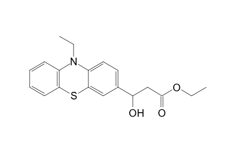 Ethyl 3-hydroxy-3-(10-ethyl-10H-phenothiazin-3-yl)-propanoate