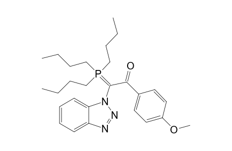 2-(1-benzotriazolyl)-1-(4-methoxyphenyl)-2-tributylphosphoranylideneethanone