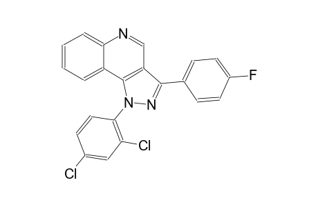 1-(2,4-dichlorophenyl)-3-(4-fluorophenyl)-1H-pyrazolo[4,3-c]quinoline