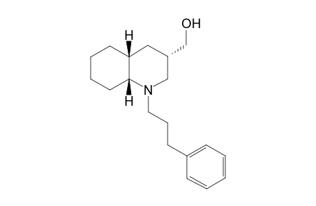 ((3S*,4aR*,8aR*)-1-(3-Phenylpropyl)decahydroquinolin-3-yl)methanol