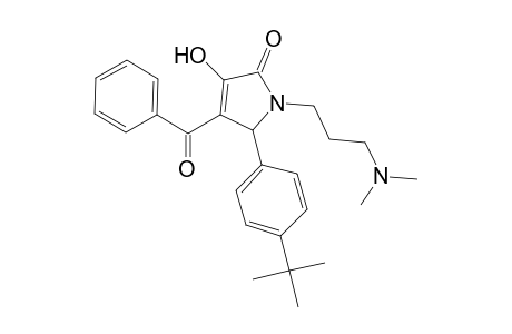4-Benzoyl-5-(4-tert-butyl-phenyl)-1-(3-dimethylamino-propyl)-3-hydroxy-1,5-dihydro-pyrrol-2-one