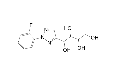1,2,3,4-Butanetetrol, 1-[2-(2-fluorophenyl)-2H-1,2,3-triazol-4-yl]-, [1R-(1R*,2S*,3R*)]-