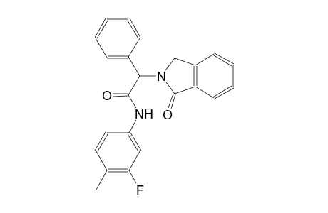 1H-isoindole-2-acetamide, N-(3-fluoro-4-methylphenyl)-2,3-dihydro-1-oxo-alpha-phenyl-