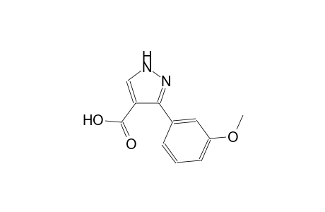 3-(3-methoxyphenyl)-1H-pyrazole-4-carboxylic acid