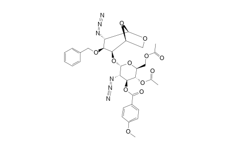 4-O-(4,6-DI-O-ACETYL-3-O-ANISOYL-2-AZIDO-2-DEOXY-ALPHA-D-GLUCOPYRANOSYL)-1,6-ANHYDRO-2-AZIDO-3-O-BENZYL-2-DEOXY-BETA-D-GALACTOPYRANOSE