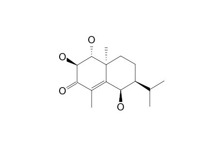 (1R,2S,6R,7S,10S)-1,2,6-Trihydroxyeudesma-4-en-3-one