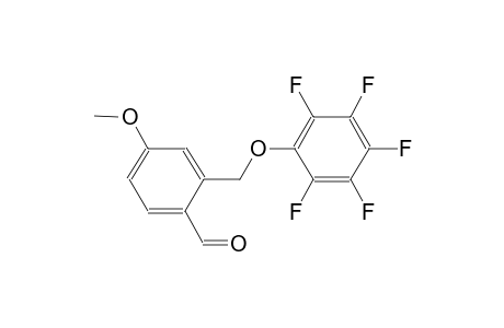 4-methoxy-2-[(2,3,4,5,6-pentafluorophenoxy)methyl]benzaldehyde