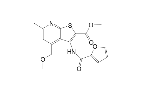 3-(2-furoylamino)-4-(methoxymethyl)-6-methyl-thieno[2,3-b]pyridine-2-carboxylic acid methyl ester