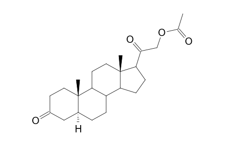5α-Pregnan-21-ol-3, 20-dione acetate