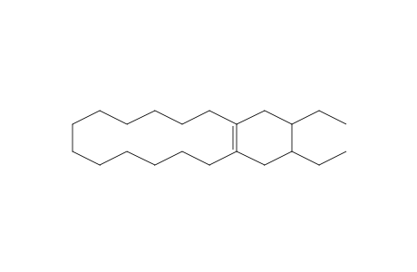 Bicyclo[12.4.0]octadec-1(14)-ene, 16,17-diethyl-, (Z)-