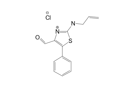 2-(PROP-2-ENYLAMINO)-5-PHENYL-4-FORMYLTHIAZOLE_HYDROCHLORIDE