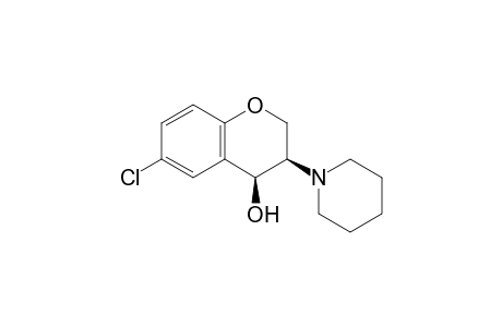 3-Piperidino-6-chloro-chroman-4-ol