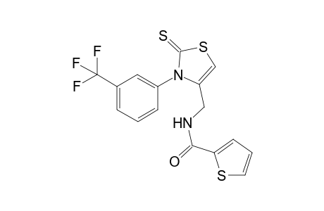 Thiophene-N-[2-thioxo-3-(3-trifluoromethylphenyl)-2,3-dihydro-thiazol-4-yl methyl]-2-carboxamide