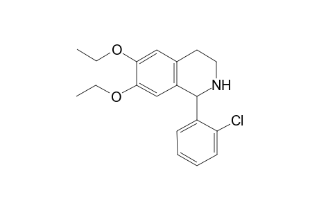1-(2-Chlorophenyl)-6,7-diethoxy-1,2,3,4-tetrahydroisoquinoline