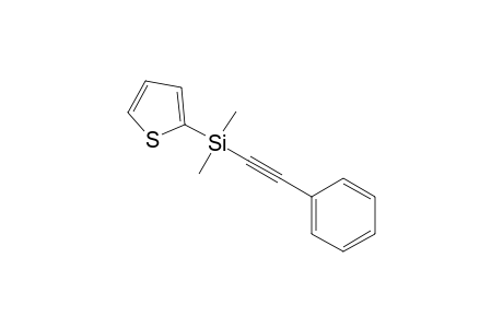 Dimethyl(phenylethynyl)-2-thienylsilane