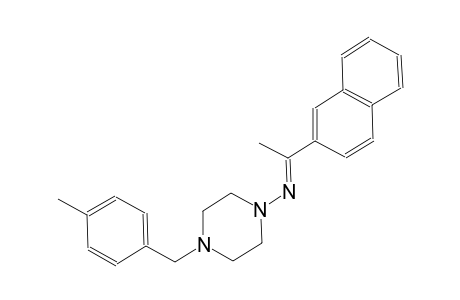 1-piperazinamine, 4-[(4-methylphenyl)methyl]-N-[(E)-1-(2-naphthalenyl)ethylidene]-