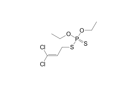 Phosphorodithioic acid, S-(3,3-dichloro-2-propenyl) O,O-diethyl ester