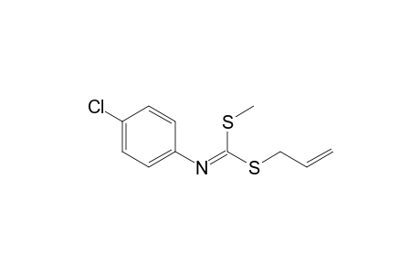 Allyl Methyl N-(4-chlorophenyl)dithiocarbonimidate