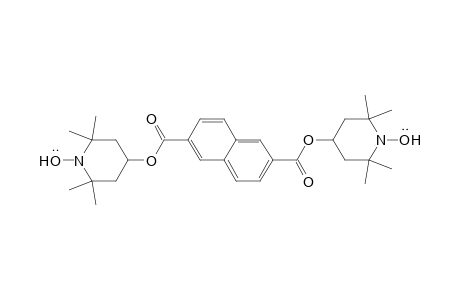 1-Piperidinyloxy, 4,4'-[2,6-naphthalenediylbis(carbonyloxy)]bis[2,2, 6,6-tetramethyl-