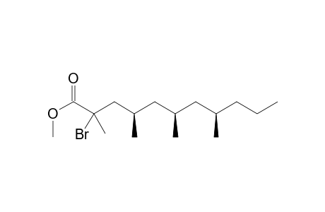 Methyl (2RS,4R,6R,8R)-2-Bromo-2,4,6,8-tetramethylundecanoate
